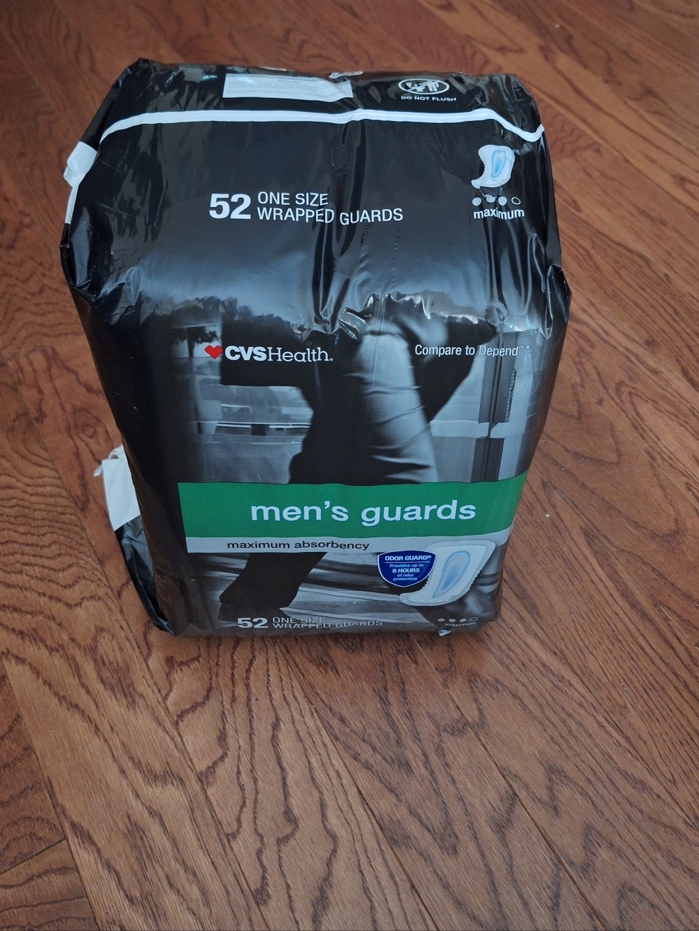 CVS New Men’s Guards Maximum Absorbency - White (52 Count)
